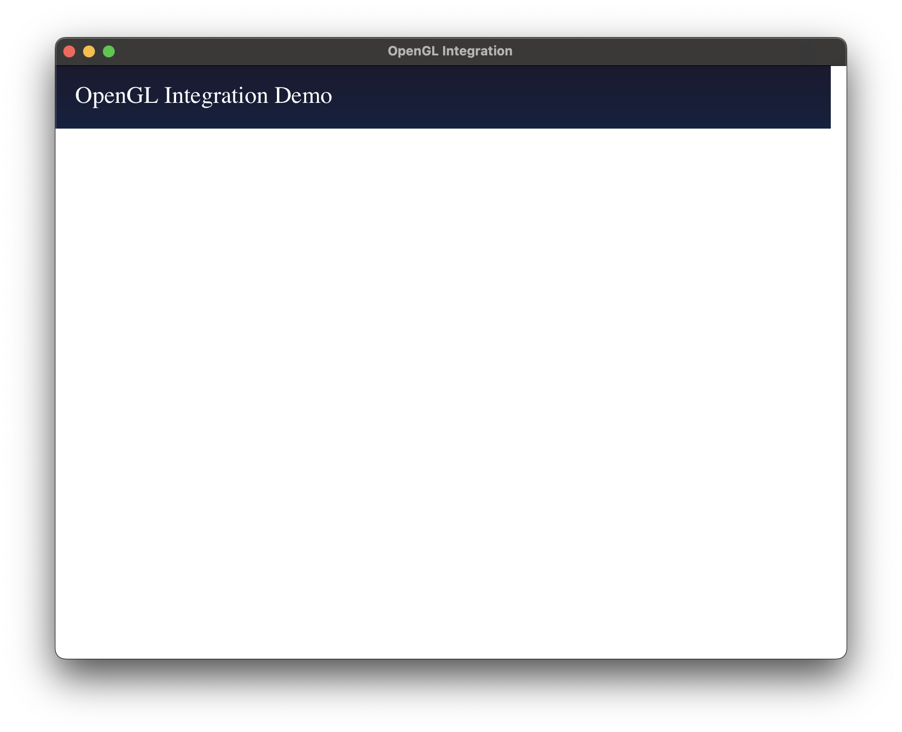 Hardware-accelerated custom rendering with OpenGL textures
