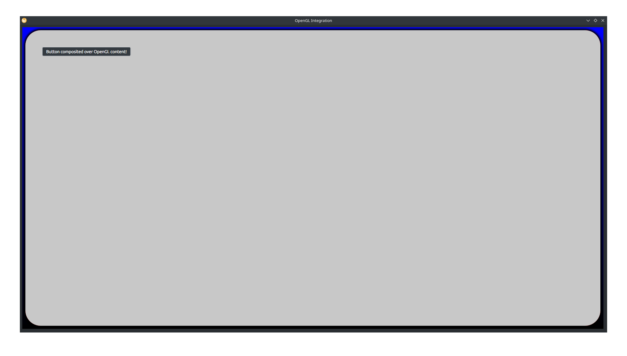 Hardware-accelerated custom rendering with OpenGL textures