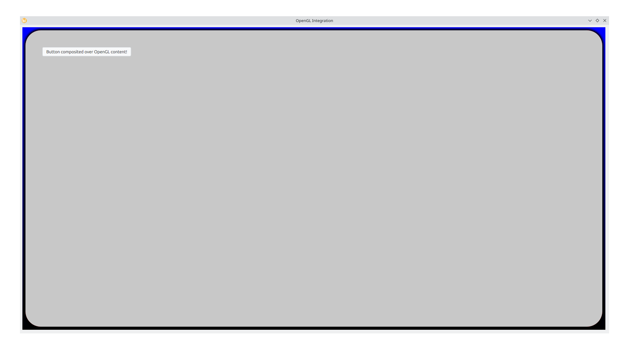 Hardware-accelerated custom rendering with OpenGL textures