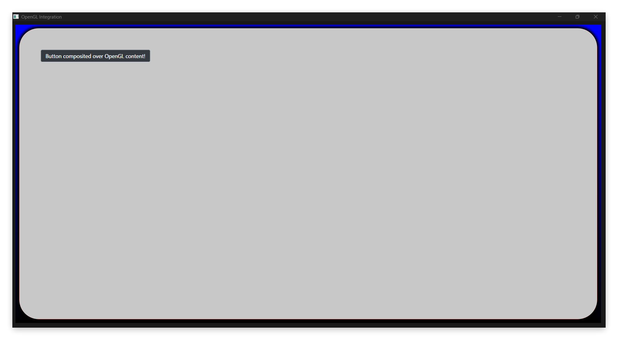 Hardware-accelerated custom rendering with OpenGL textures